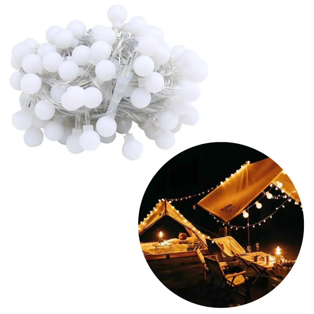 Cheqo® XL Lichtsnoer - Fairy Lights - Lichtslinger voor Binnen en Buiten - Kerst Verlichting - Tuinverlichting - Feestverl...