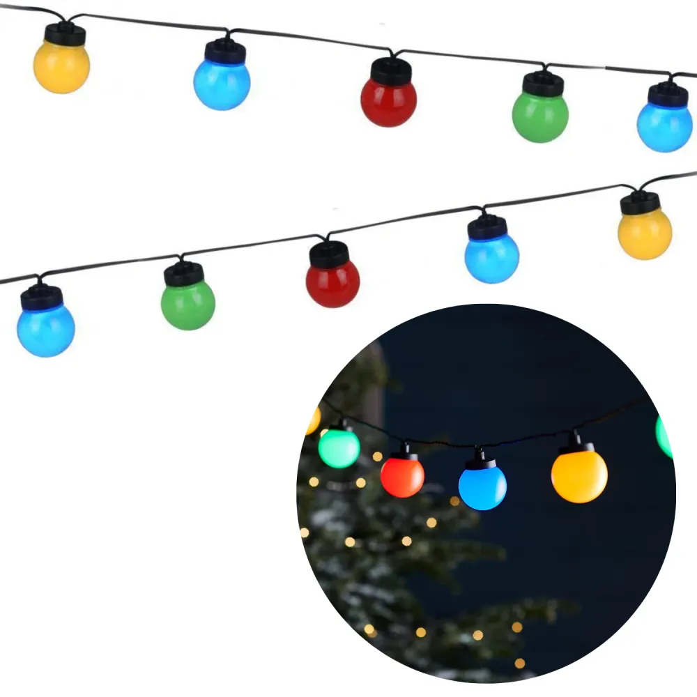Cheqo® Lichtsnoer - Fairy Lights - Lichtslinger voor Binnen en Buiten - Kerst Verlichting - Tuinverlichting - Feestverlich...