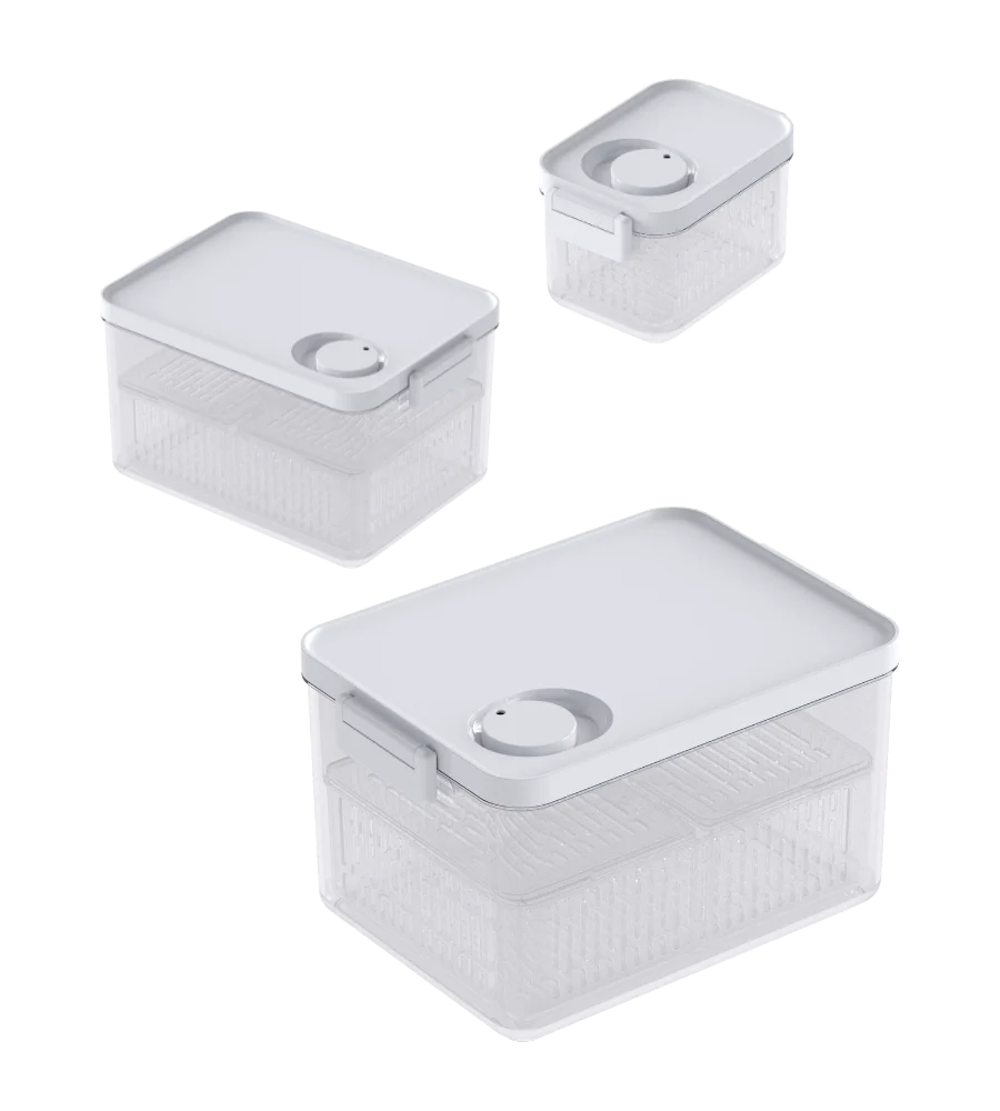 DATEMATE koelbox met houdbaarheids-timer - 17,6 x 11,5 x 10,7 cm (0,9 l)