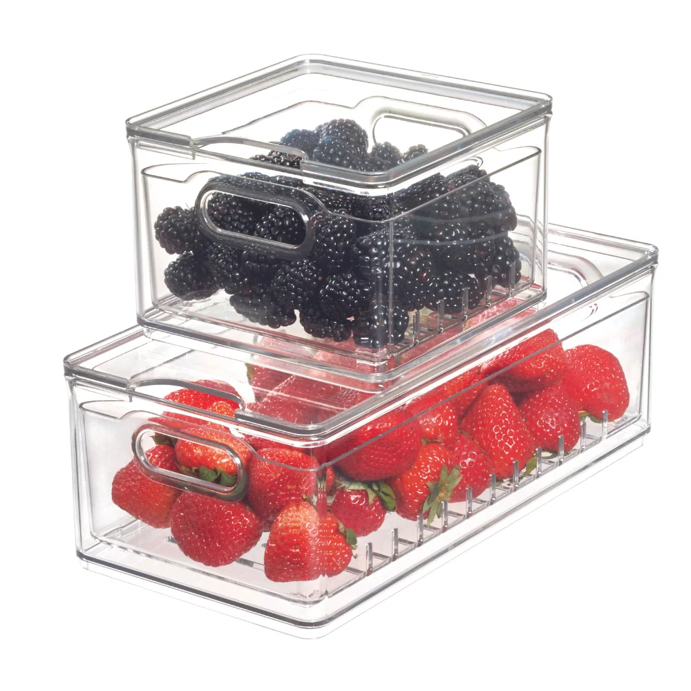 HOME EDIT - Voedselbewaarbak DOORZICHTIG - Berry Bin klein