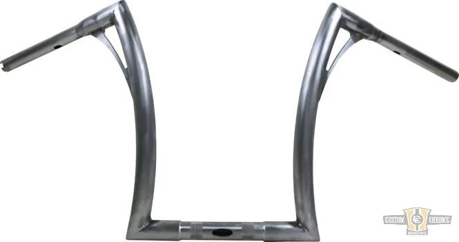 430 Extra Groot Flow Bar Super Fat Road Glide Handlebar 1,4" Raw Throttle Wire Harley-Davidson