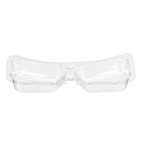 2 Compartment Flip N Mix Tray Insert, 4 oz. Capacity - #FMT2MRT
