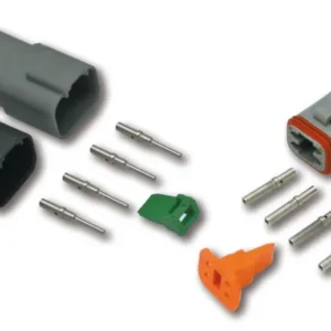Wedge 4 pole socket housing Harley-Davidson
