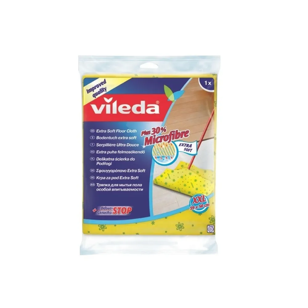 Vileda Odor Stop dweil met zilverionen micro-actieve vezels voor kleine vijvers - tot 5000 liter
