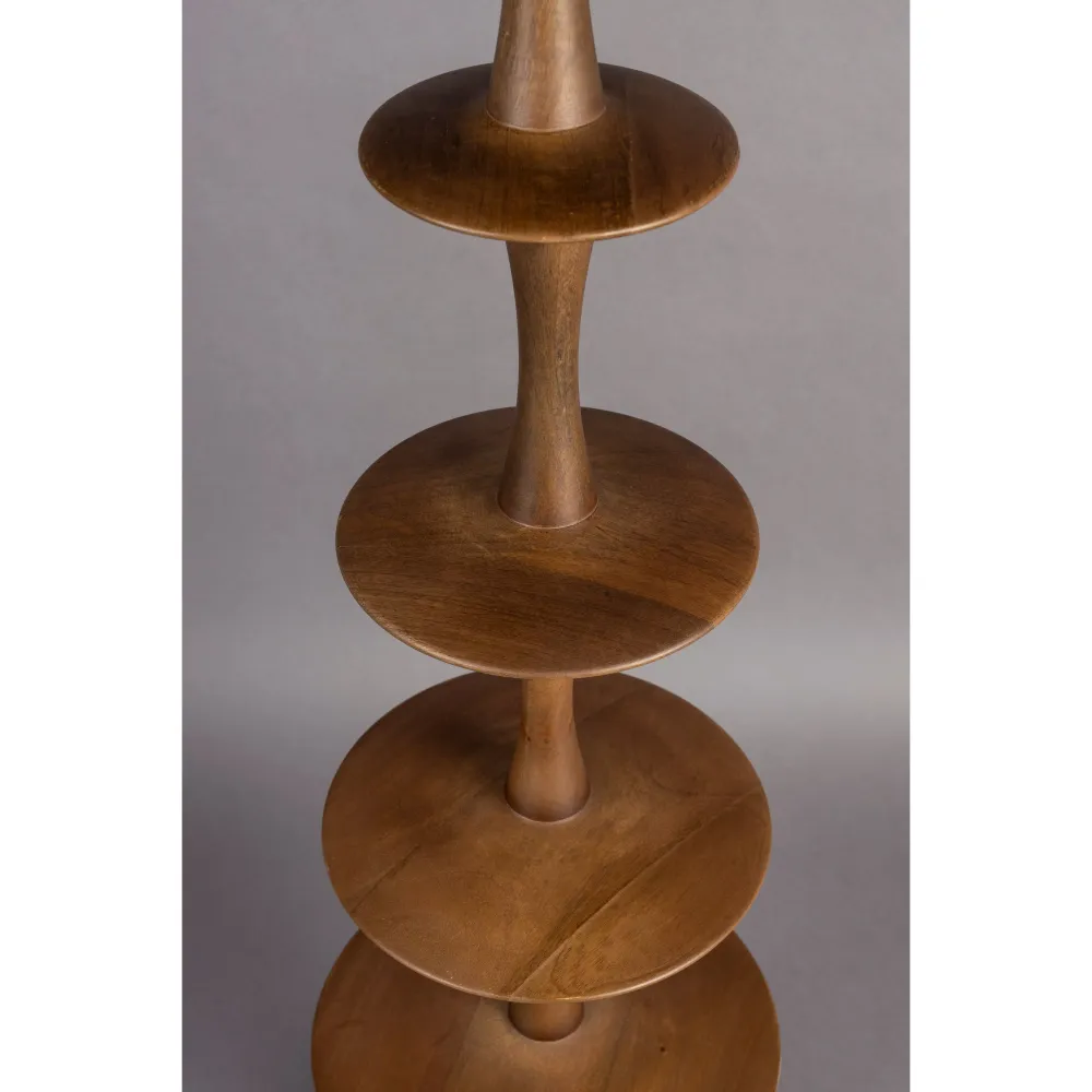 Dutchbone Cath Vloerlamp Hout Bruin