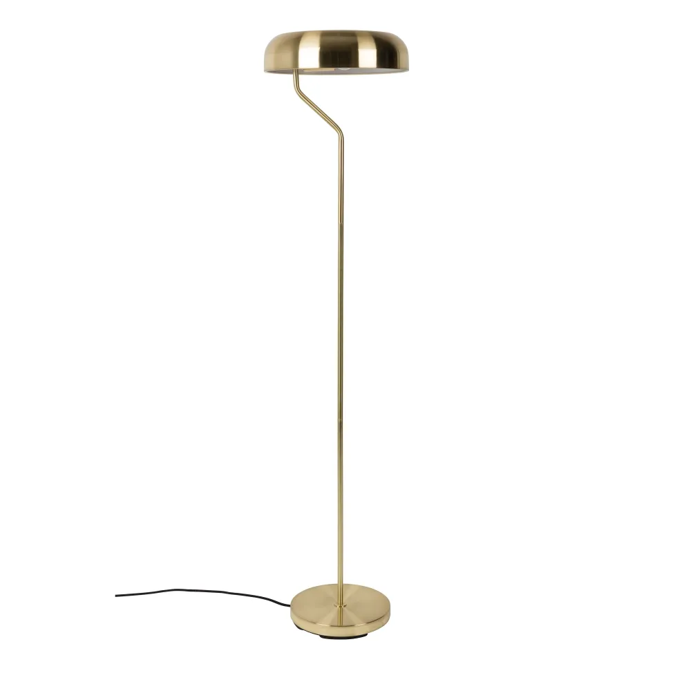 Dutchbone Eclipse Vloerlamp/ Staande lamp Goud