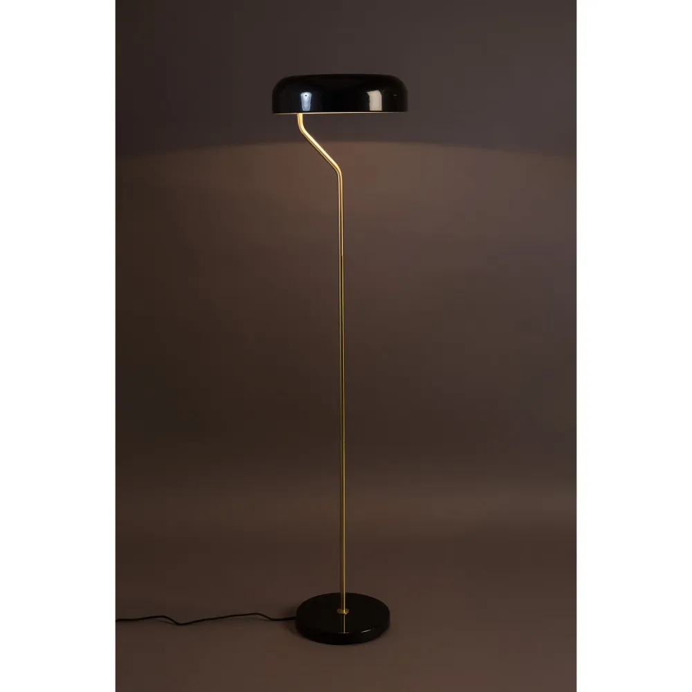Dutchbone Eclipse Vloerlamp/ Staande lamp Zwart