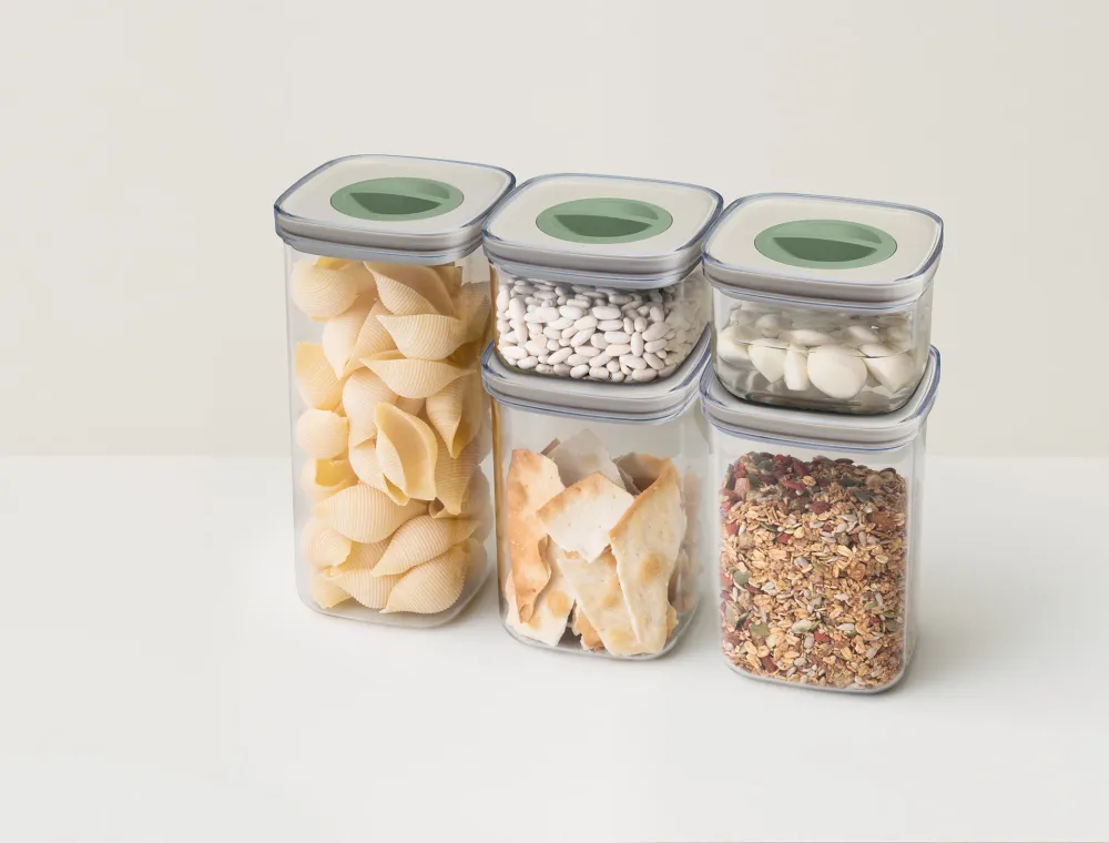 LEO 5-delige smart seal voedselcontainer set