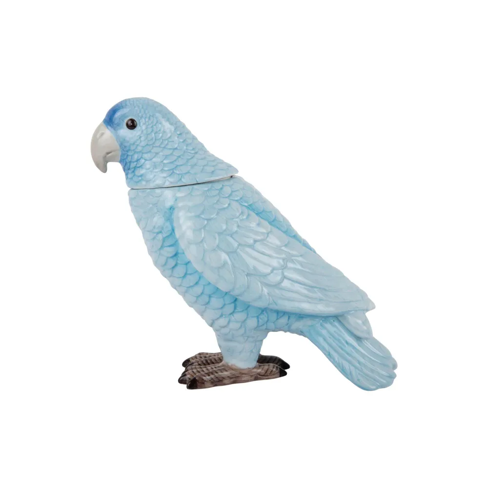 Present Time keukenaccessoire Bird - blauw - 22.5x11.8x20.7cm