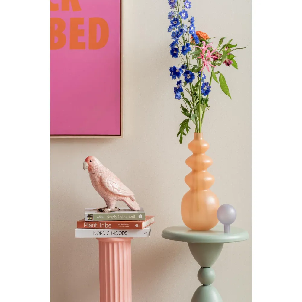 Present Time keukenaccessoire Bird - roze - 22.5x11.8x20.7cm