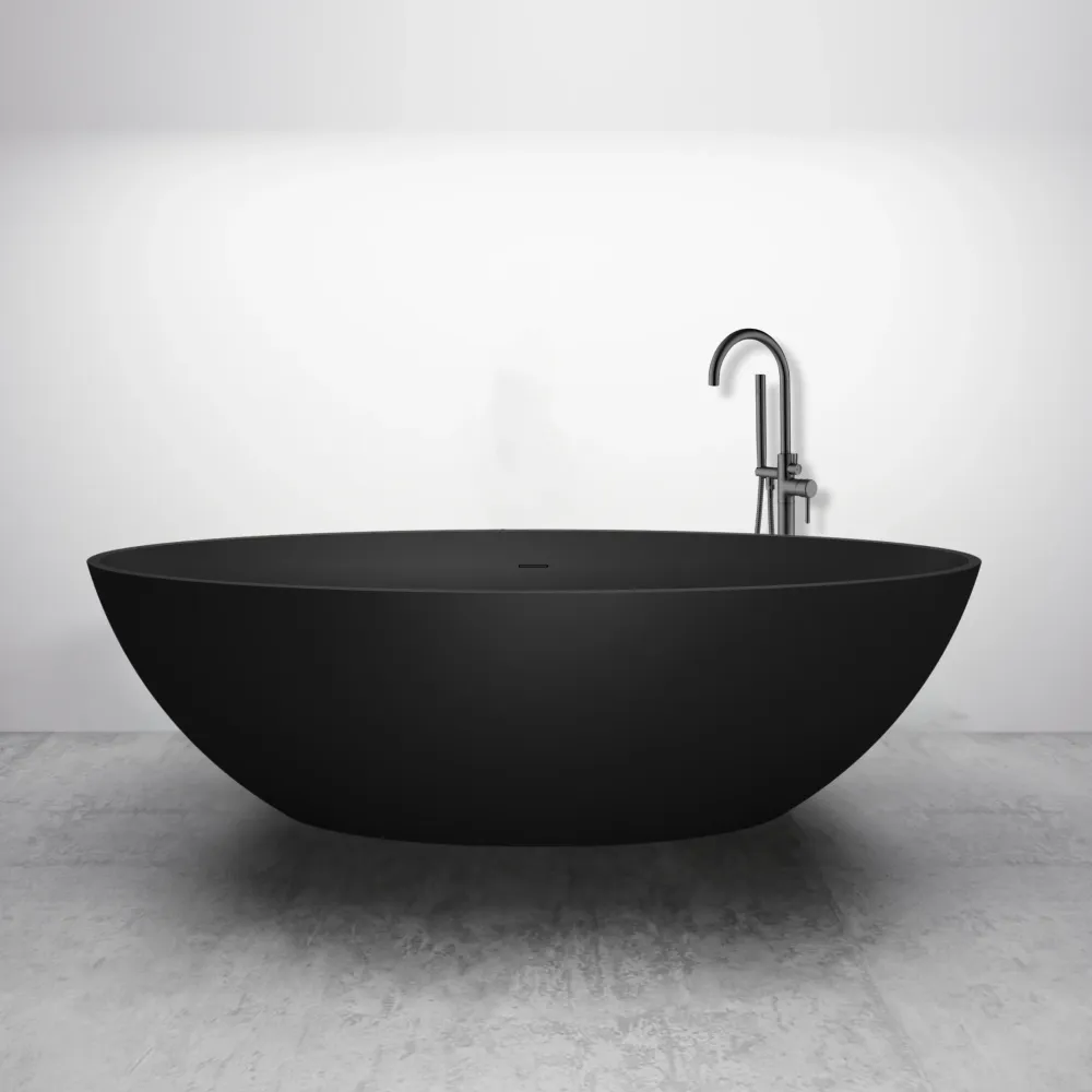 New-Stone vrijstaand bad Just-Solid 180x85x52cm