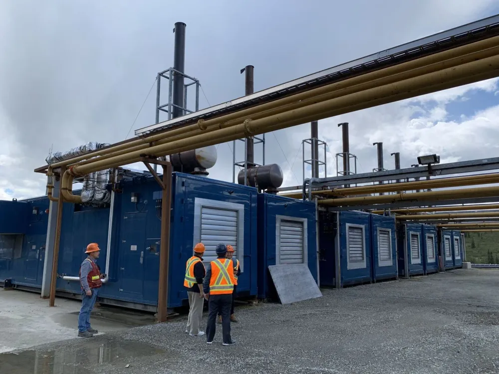 1450 kW, 1812 kVA, 1200 RPM, 4160 V Prime Power Diesel Generator 3516BHD Weerbestendig Ontwerp