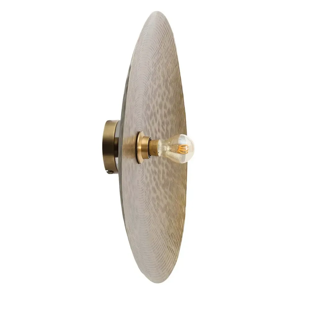 De Full Moon Wandlamp - Messing - M