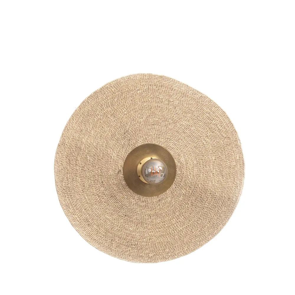 De Let's Groove Muurlamp - Messing Naturel - M