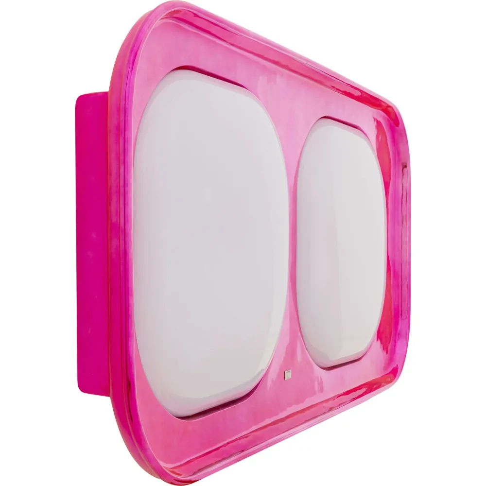 Kare Design Wandlamp Cloud Beam roze 202cm