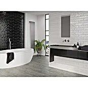 El Barco Wandtegel SIROCCO Glossy White - 7,5 x 30 cm, Wit, Glanzend