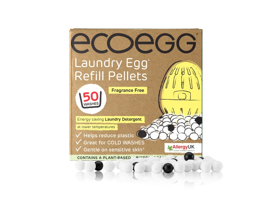 Eco Egg | Navulling Wasbol | 50 wasbeurten EcoEgg