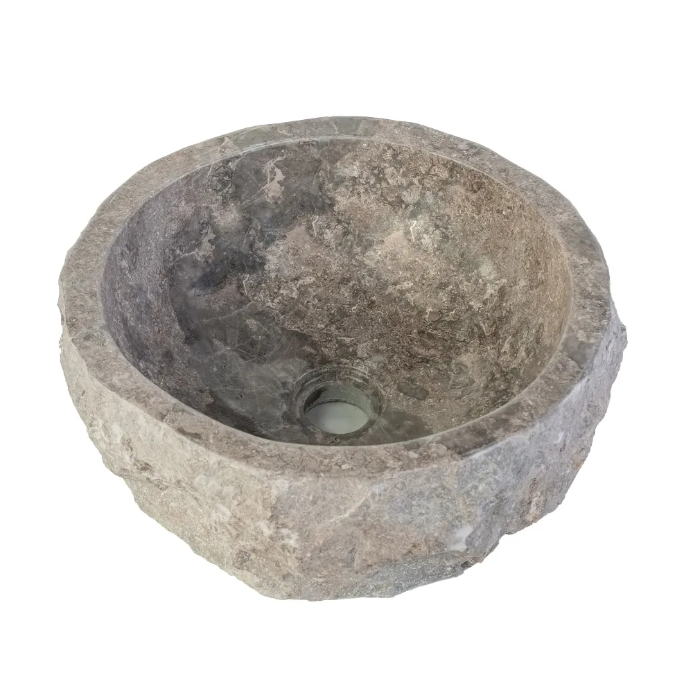 SaniSupreme TerraForma Marble waskom 30-35x15 cm
