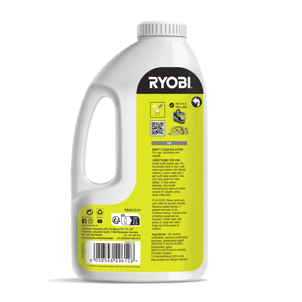 Wasmiddel Ryobi RBACLS-01