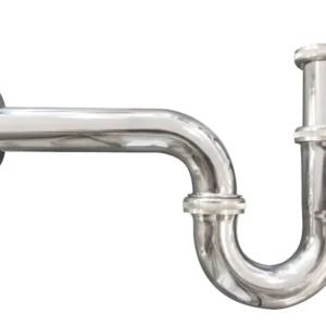 Chrome buis sifon 5/4x 32 mm