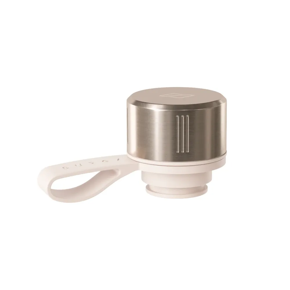 BURGA Waterfles Dop Zilver