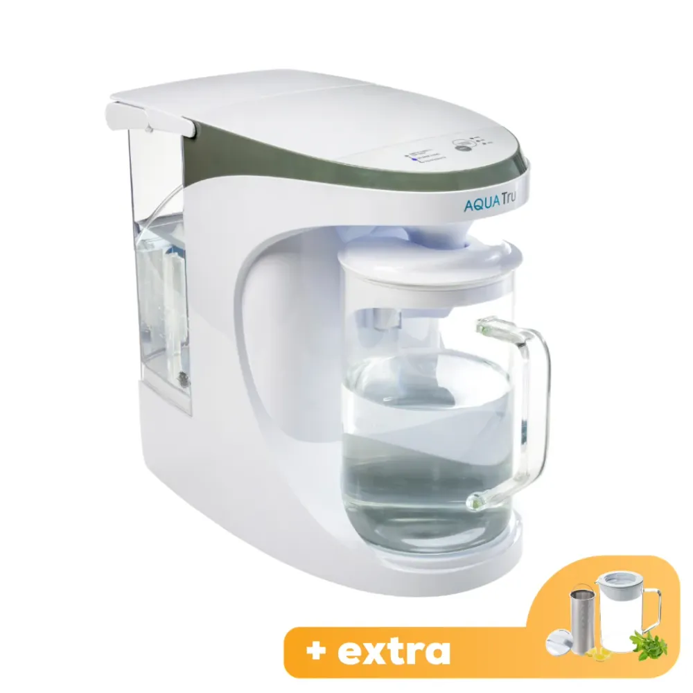 AquaTru Carafe - Complete Set + extra infuserkan