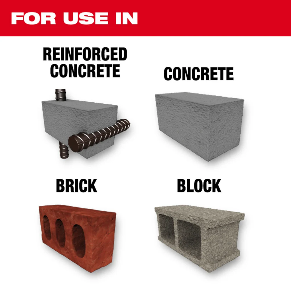Milwaukee Tools 5/8" Diamond Ultra Wet Core Bit 48-17-5006