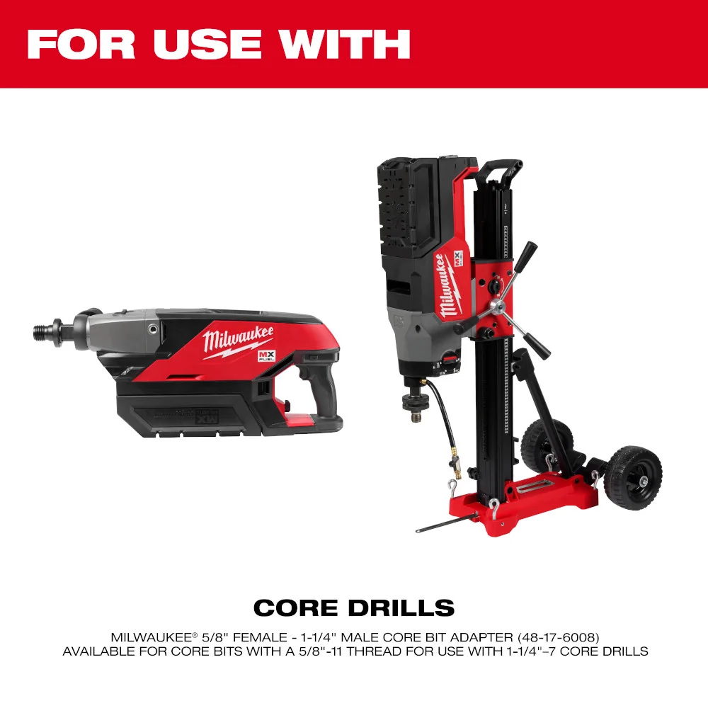 Milwaukee Tools 5/8" Diamond Ultra Wet Core Bit 48-17-5006