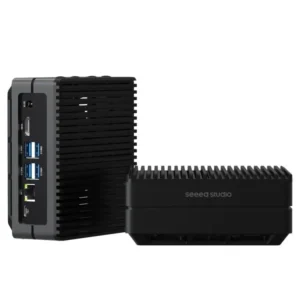 reComputer J3010 Edge AI Computer Jetson Orin Nano 4GB, 20–34 TOPS, 128GB SSD, Wi‑Fi/BT, 4x USB 3.2, HDMI, GbE 360° Verste...
