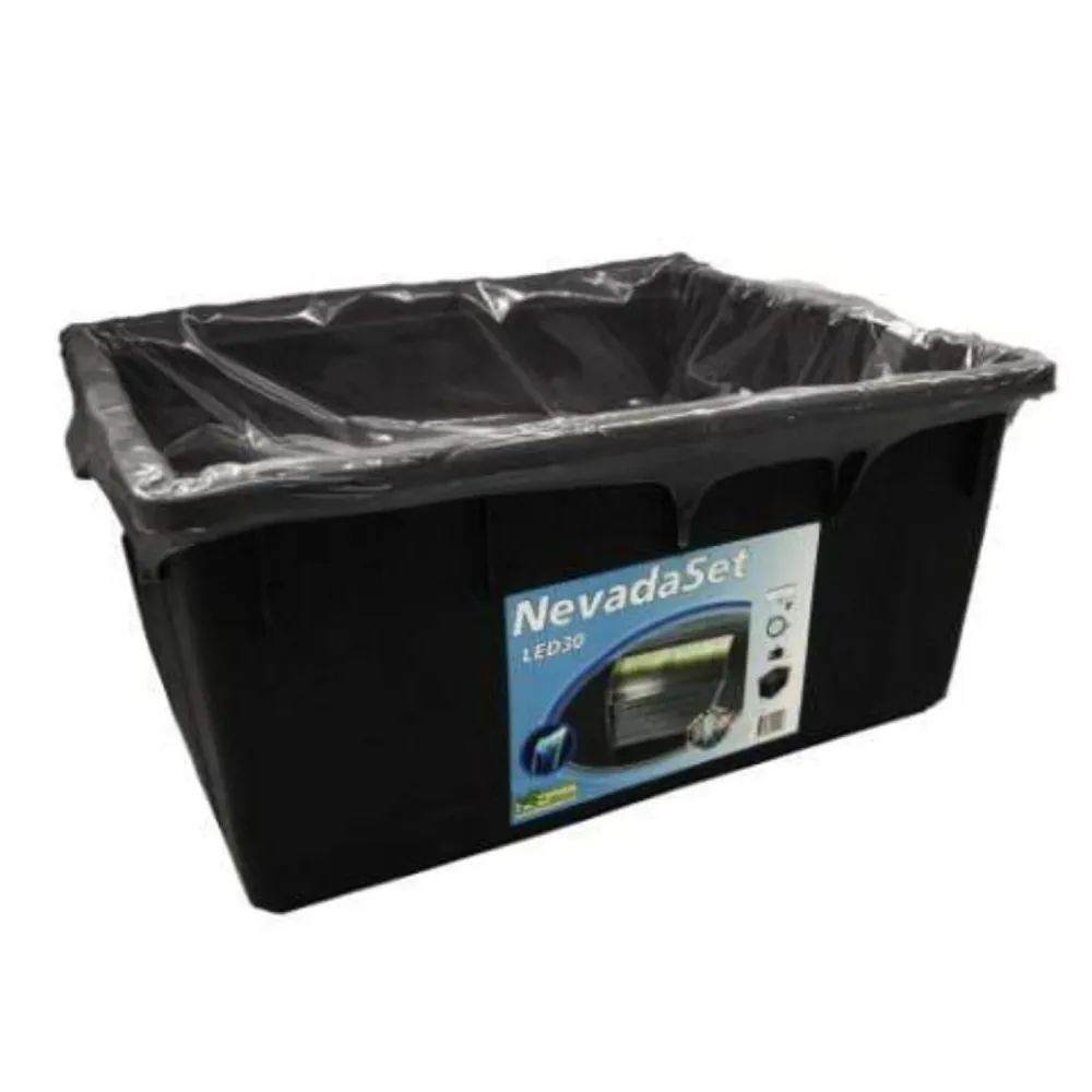 Nevada 30 Led Set - RVS Waterval/Waterval Ubbink