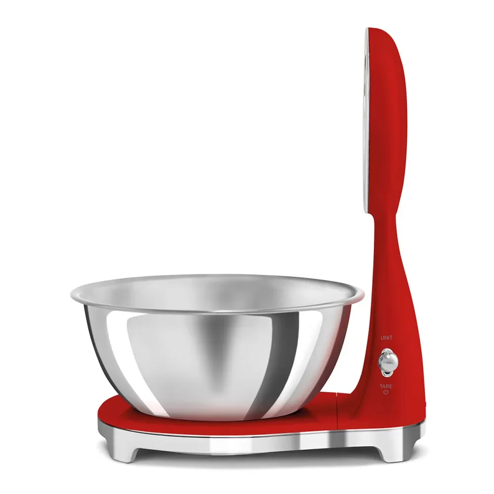 SMEG Keukenweegschaal 'Rood' KSF01RDWW