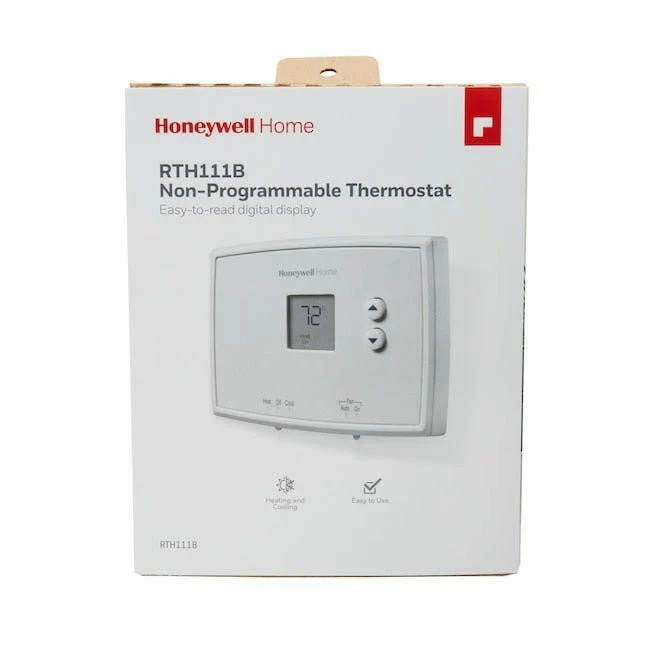 Wandmontage Honeywell RTH111B Non-Programmable Thermostat