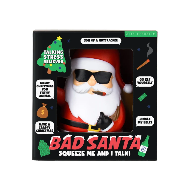 Gift Republic Stressbal - Bad Santa
