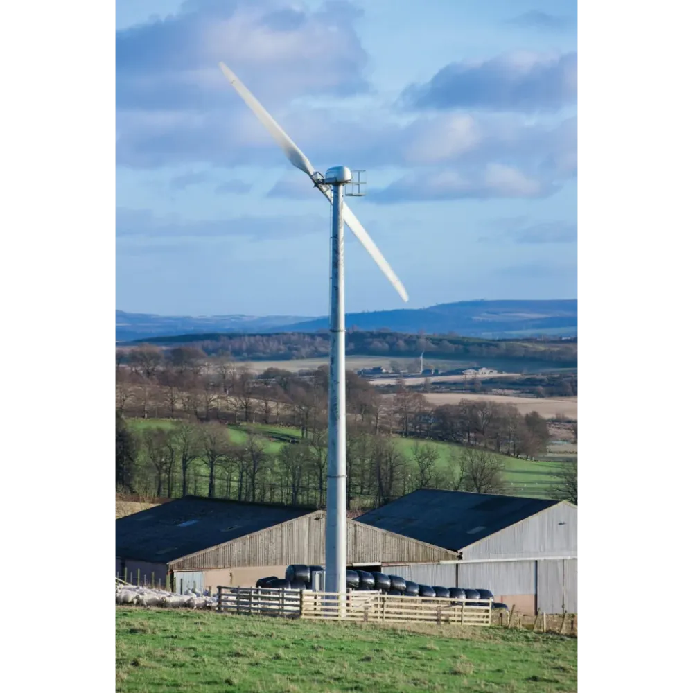 Ryse GW133 Wind Turbine 11 kW Grid Connected, 60 Hz 480V G11-W133-11KW-3PH-Grid 11KW-3PH-Grid voor Kas Terras