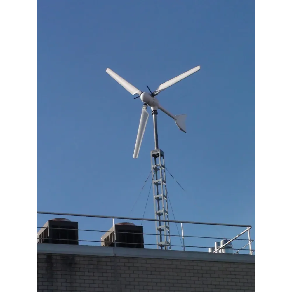 Weerhuisje Ryse E5 Wind Turbine 5.5 kWp Grid Connected, 1 phase 50/60 Hz 110V E5GVI5110
