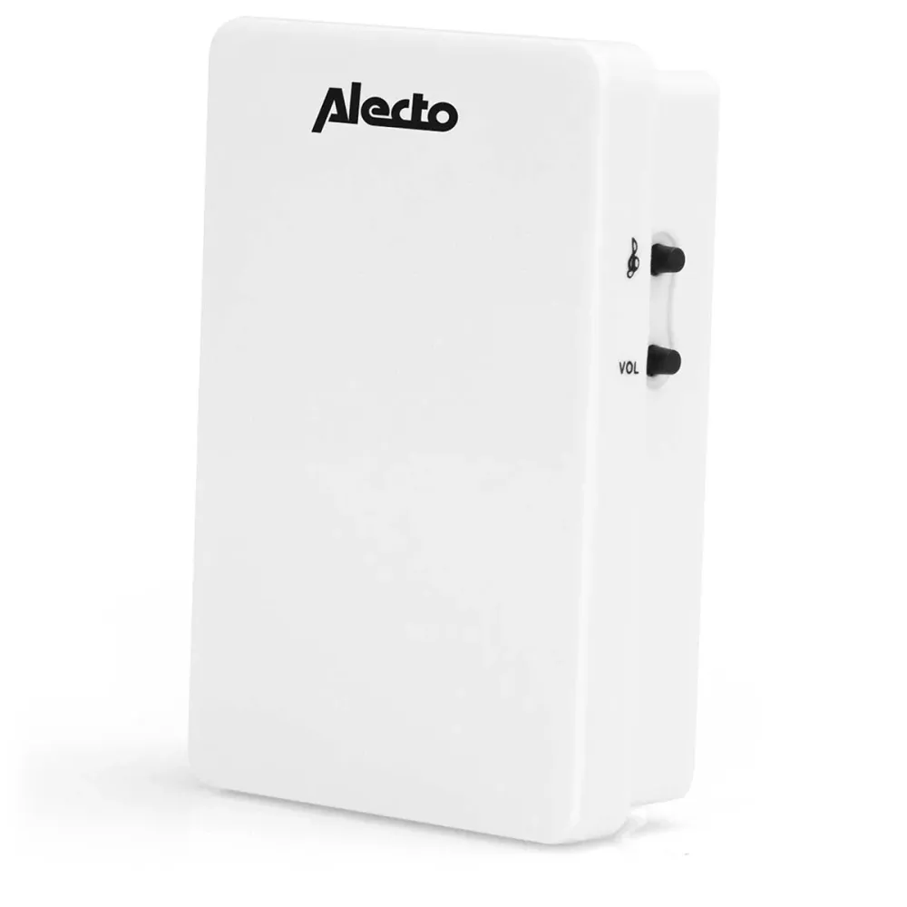 Alecto ADB-11WT - Draadloze deurbel, wit