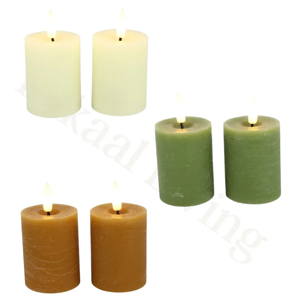 LED mini stompkaars, 5cm diameter (was, set van 2) Lokaal Living