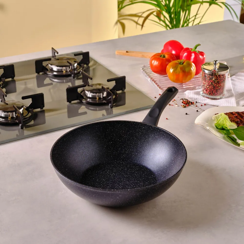 Karaca Aqua Granieten Wok 28 cm Karaca Netherlands