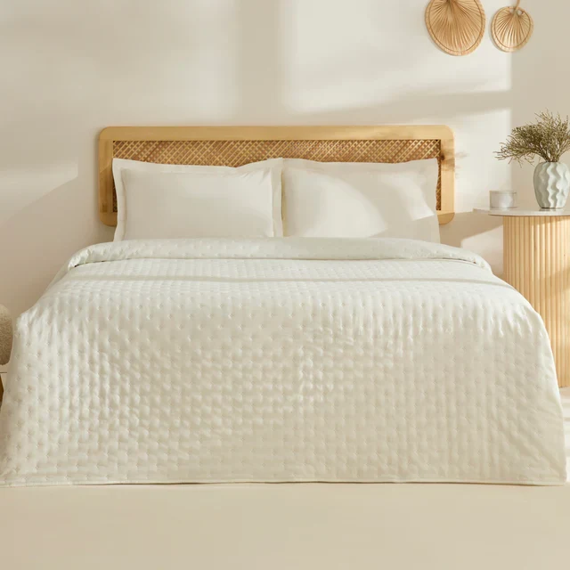 Breezy Beddensprei Ecru 230x240 cm KARACA