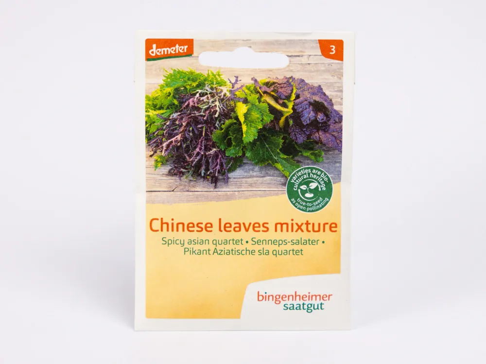 Chinese Bladeren Mengsel Bingenheimer Saatgut