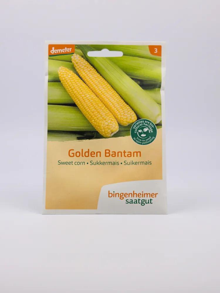 Gouden Bantam Zoete Maïs Bingenheimer Saatgut