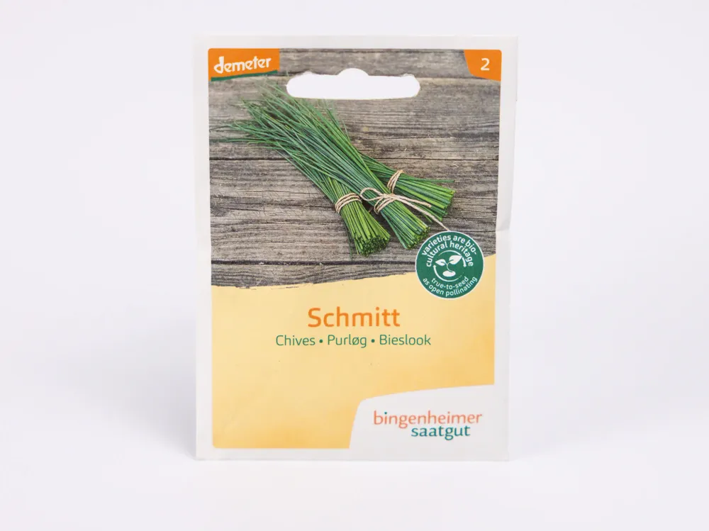 Schmitt Bieslook Bingenheimer Saatgut