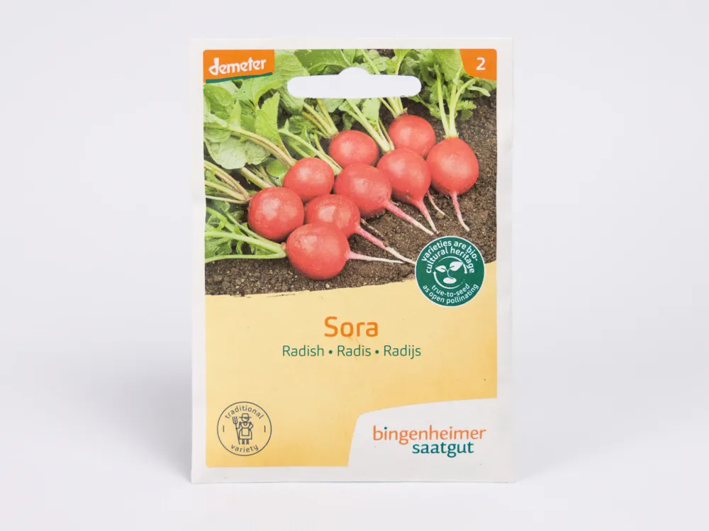 Sora Radijs Bingenheimer Saatgut