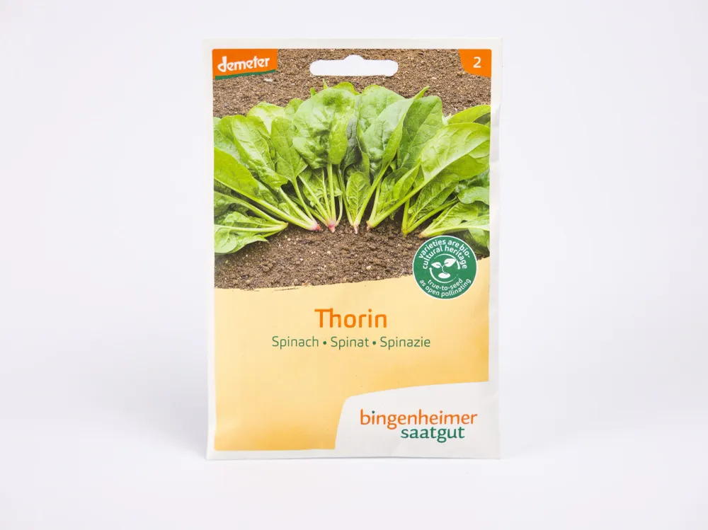 Thorin spinazie Bingenheimer Saatgut
