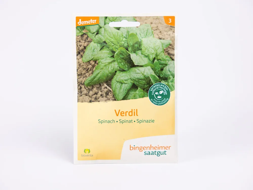 Verdil spinazie Bingenheimer Saatgut