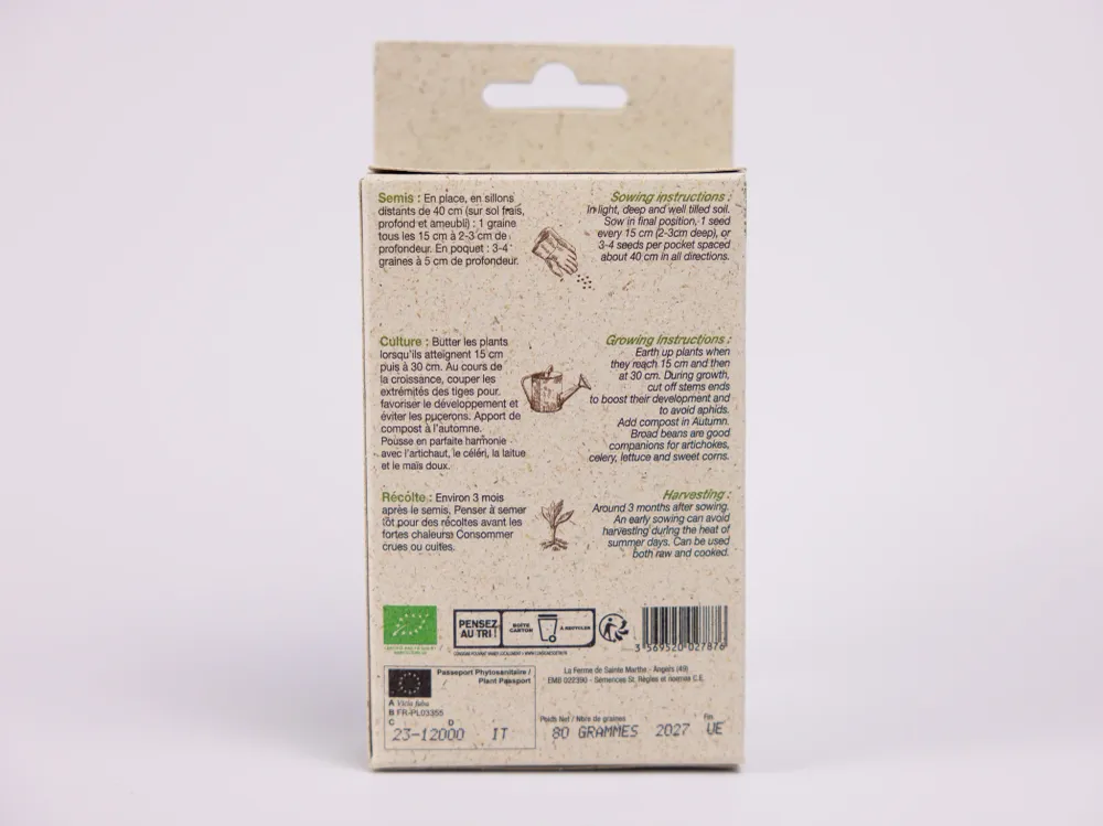 Aguadulce Fava-bonen Ferme de Sainte Marthe