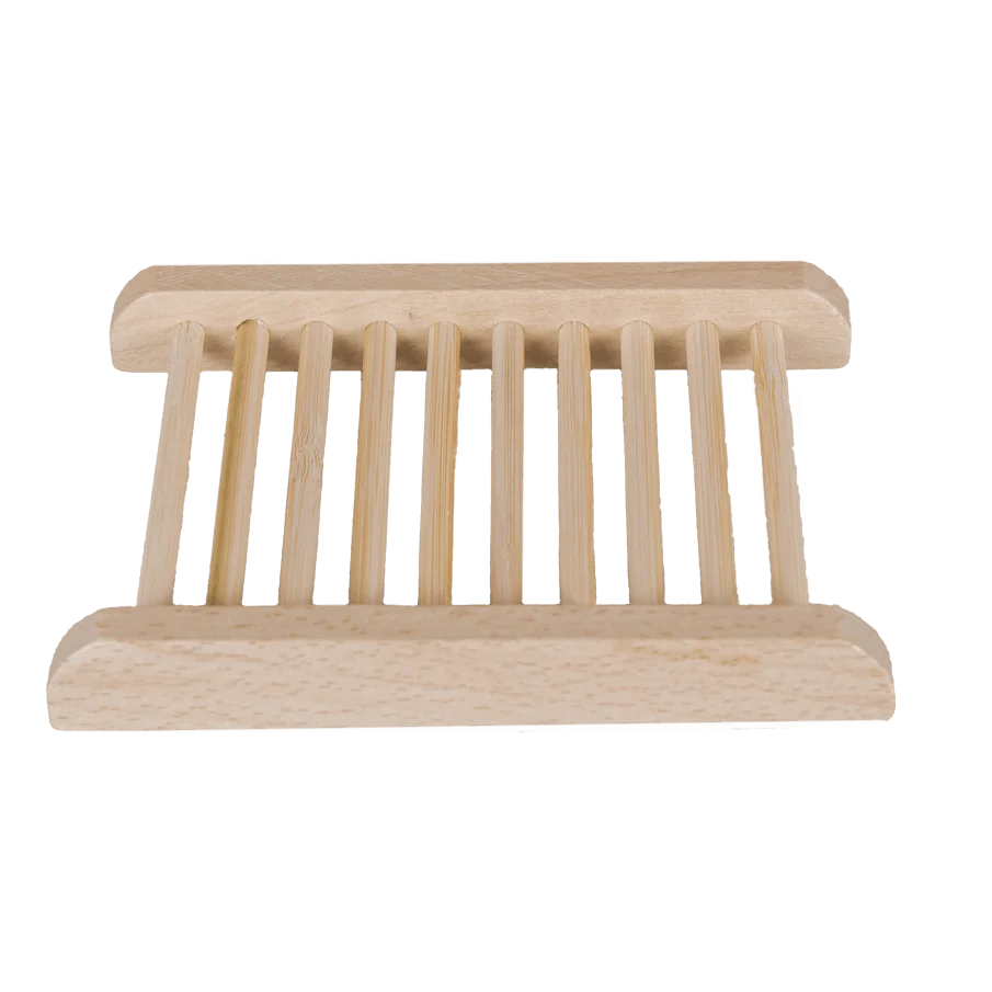 Zeep Shampoo Bar / Zeep Houder van licht Hout Happysoaps