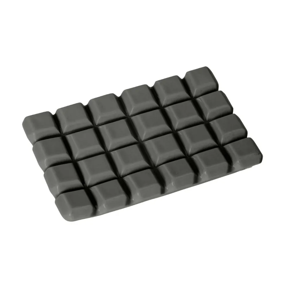Return to Sender Zeeptegel antraciet grijs "Choco bar"