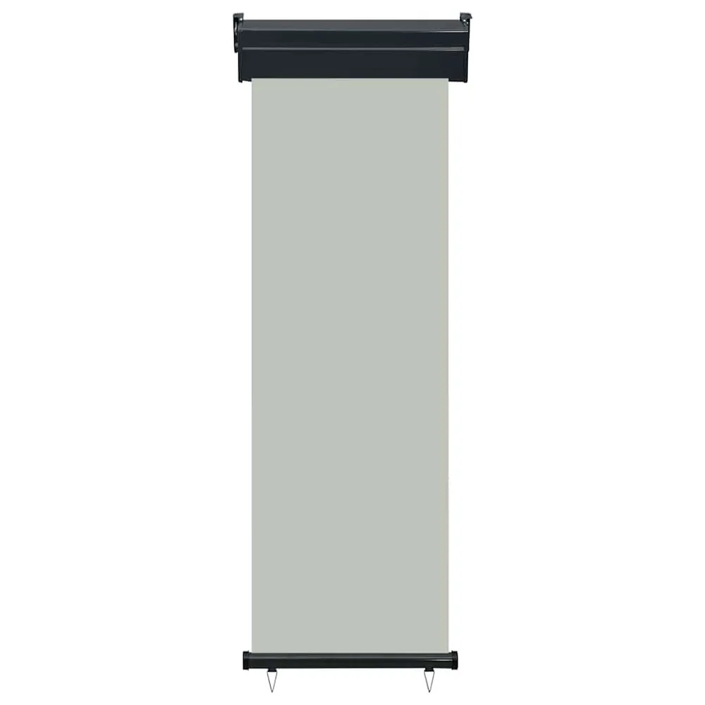 Draaibare Balkonscherm 65x250 cm grijs