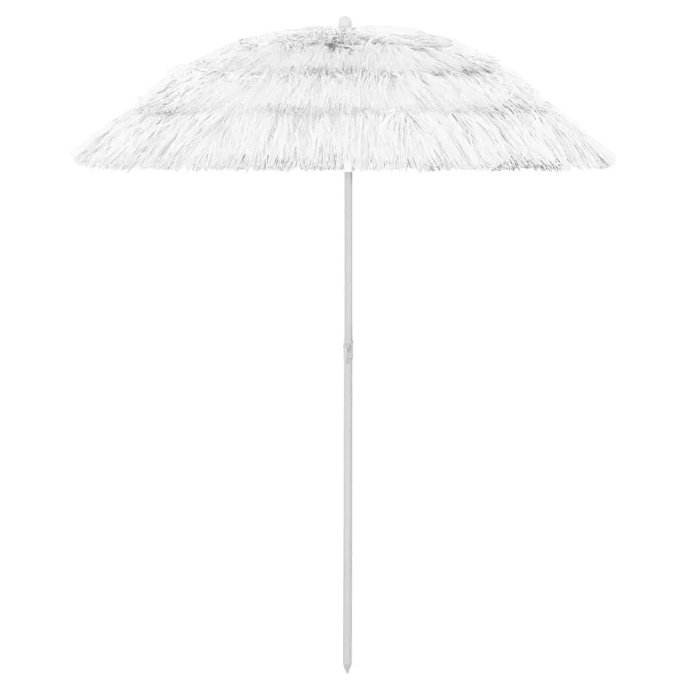 Strandparasol Hawaï 180 cm wit